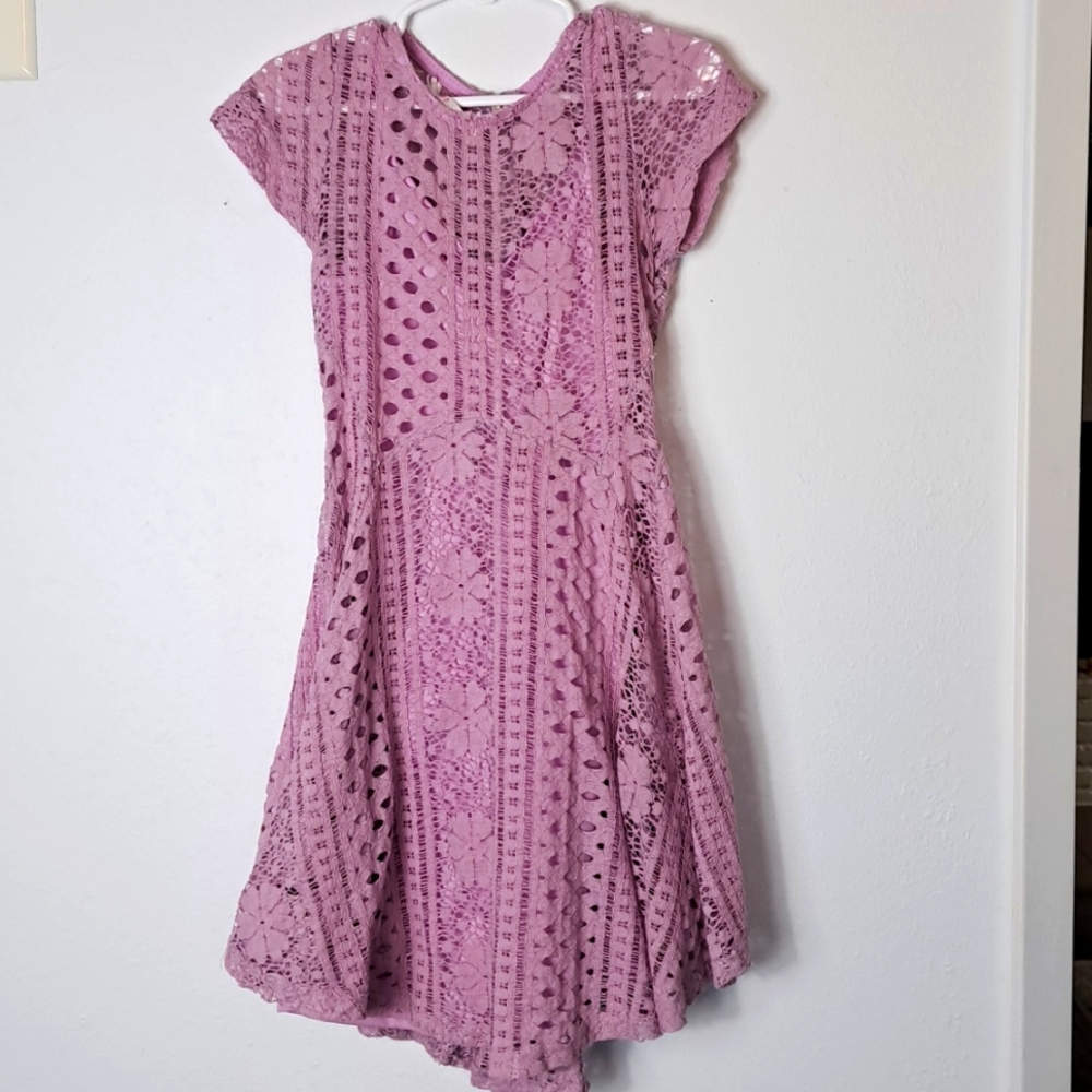 Spring Dress, Purple Dress, Easter Dress, Wedding Flower Girl